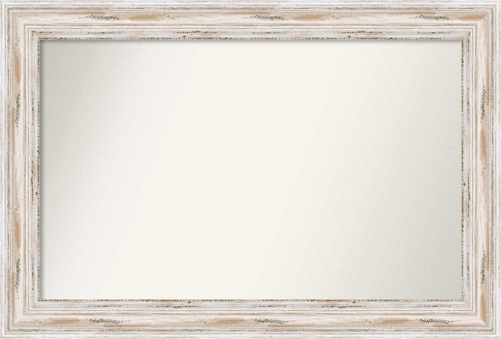 Wall Mirror Choose your Custom Size, Alexandria White Wash