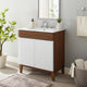 Render 30" Bathroom Vanity Cabinet, White Walnut White