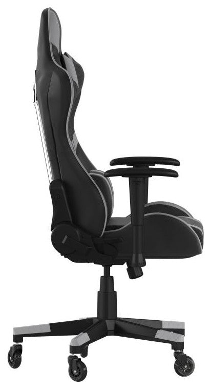 X20 Gaming Office Computer Adjustable Chair with Reclining Back in LeatherSoft,