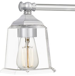 Quoizel NLC8605 Nicholas 5 Light 42"W Bathroom Vanity Light - Polished Chrome