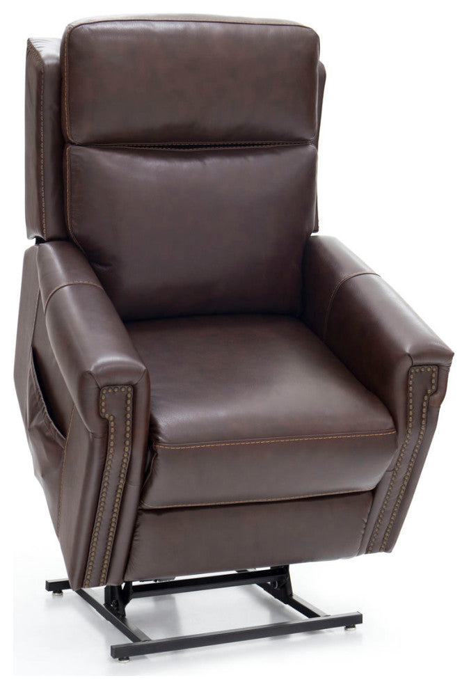 23PHLH-1208 Louisville Power Lift Recliner, Rainer Chocolate