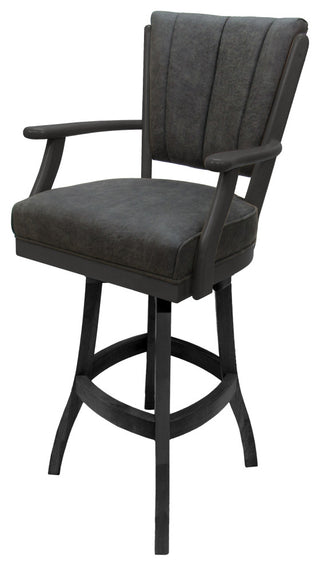 Classic Counter Bar Stools 26" 30" Extra Tall 34", Northwest Elk - Dark Grey, 26"
