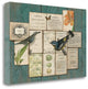 "Birds Of The Garden" By Sue Schlabach, Giclee Print on Gallery Wrap Canvas