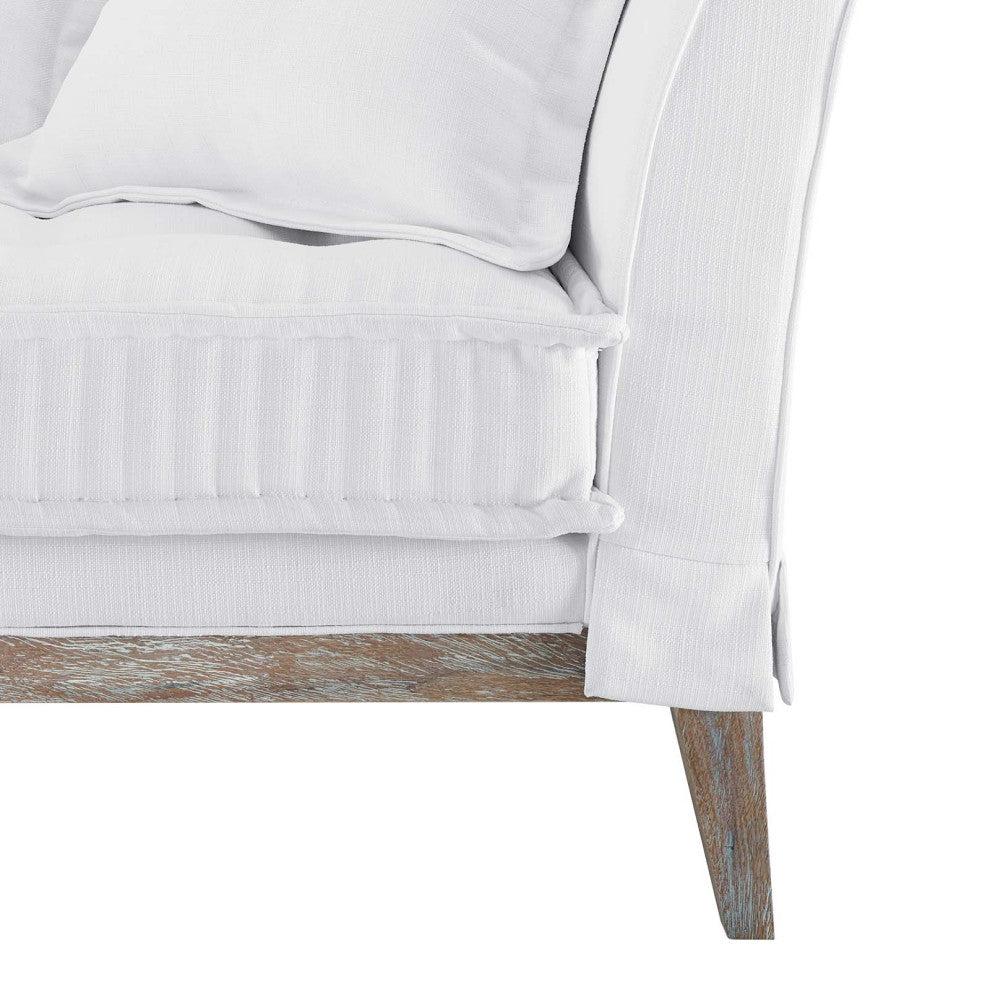 Sofa, Fabric, White, Modern, Living Lounge Room Hotel Lobby Hospitality