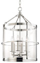 Ren 6 Light Large Pendant, Polished Nickel