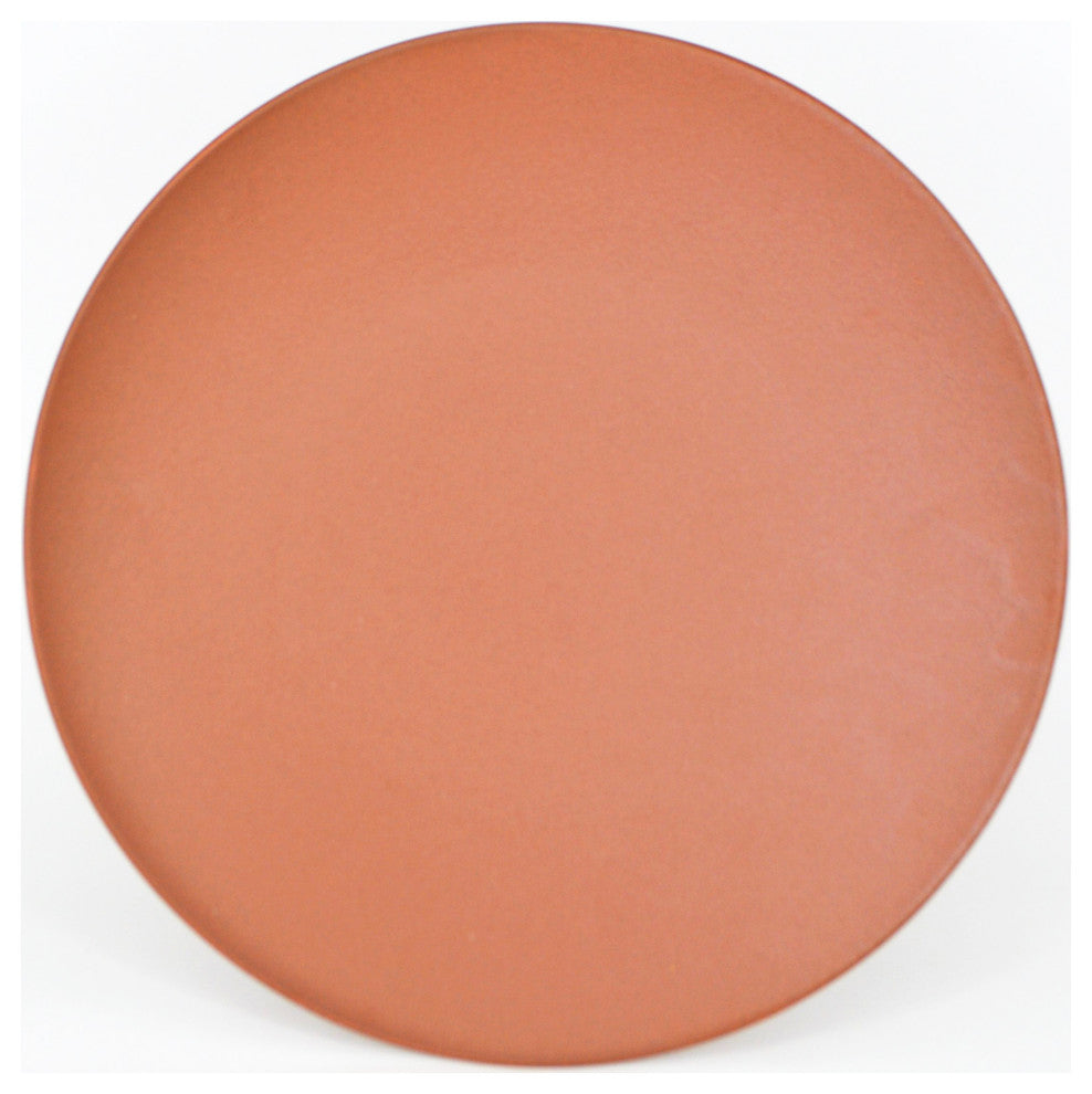 Euro Ceramica Nile 12-Piece Dinnerware Set, Service for 4, Rosetta Red