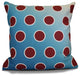 Holiday Bubbly Pillow, Teal, 26"x26"