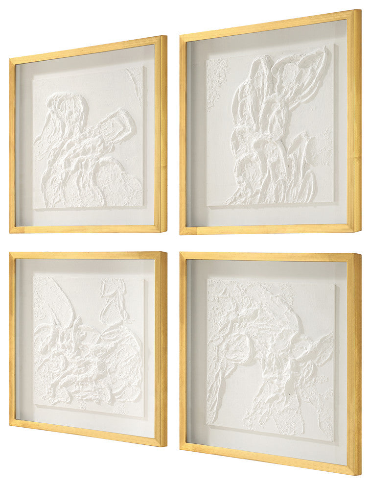 Uttermost Fourfold Framed Prints Set of 4