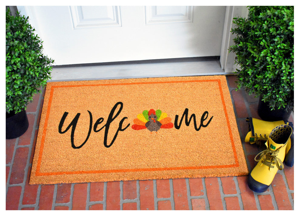 Calloway Mills Turkey Welcome Doormat, 24"x36"