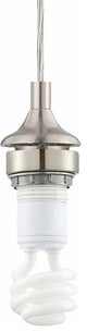 Esprit 1-Light Interior Pendant, Brushed Nickel, Brushed Nickel