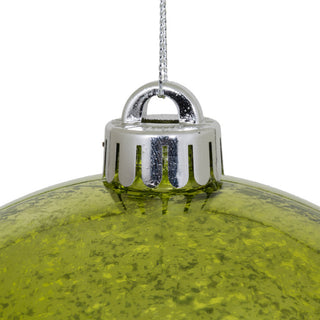Vickerman Shiny Mercury Ball, Lime, 6"