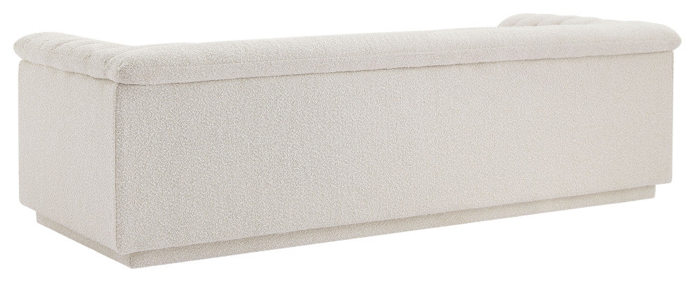 Cascade Upholstered Set, Cream, Boucle Fabric, Sofa