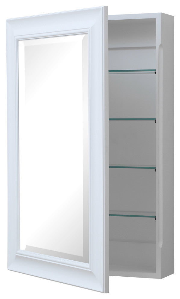 Napa Wall-Mounted Medicine Cabinet, White