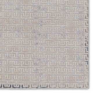 Baxley Geometric Gray/ Beige Area Rug 10'X14'