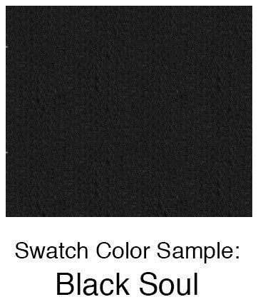 Hand Painted "Hello" Script Welcome Mat, Black Soul