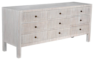 Conrad 9 Drawer Dresser, White Wash
