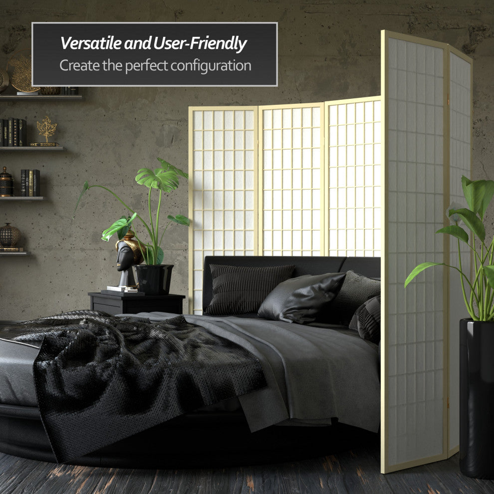 6' Tall Window Pane, Special Edition, Ivory, 6 Panels