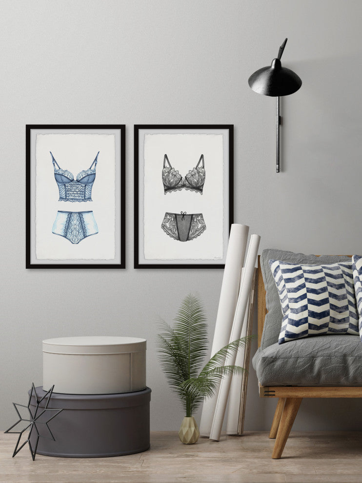 Beautiful Begins Underneath Diptych, 2-Piece Set, 30x45 Panels