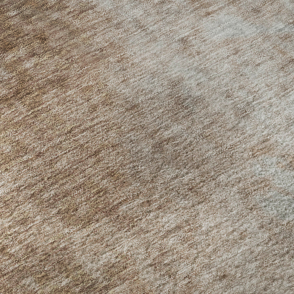 Premium Machine Washable Mayfield AMF562 Mocha 5' x 7'6" Rug