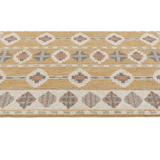 Freya Quince Area Rug, Gold, 3'x5'