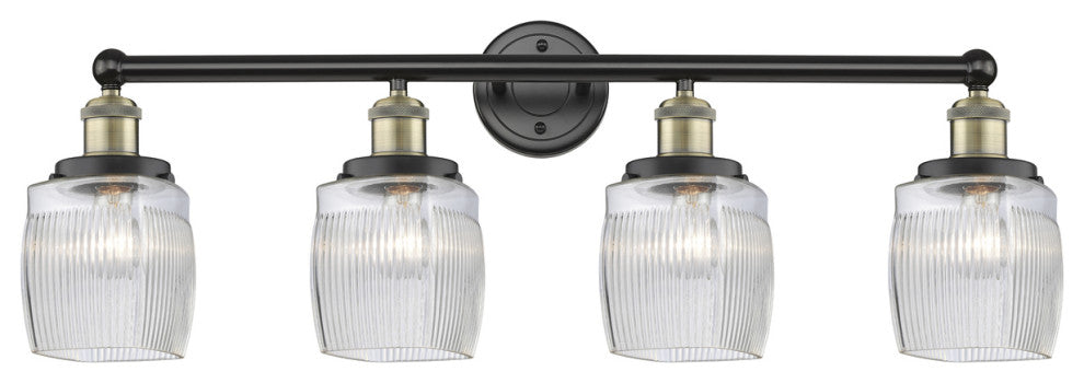 Colton 4 33" Bath Vanity-Light Black Antique Brass