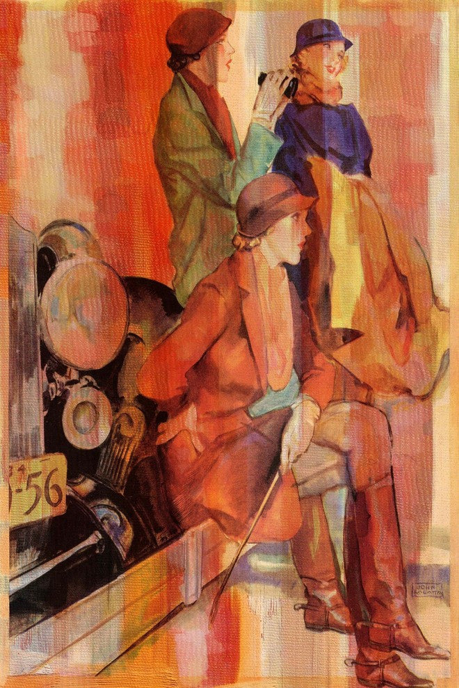 "Girl's Day" Print on Canvas, 30"x45"
