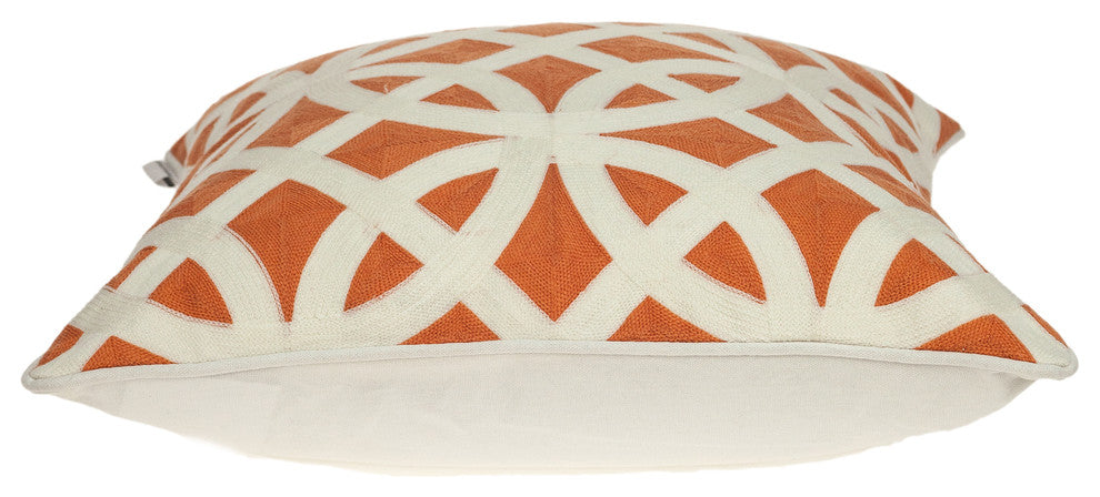 Chano Transitional Multicolored Pillow Cover With Poly Insert