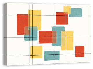 "Devo Abstract" Canvas Wall Art, 36x24