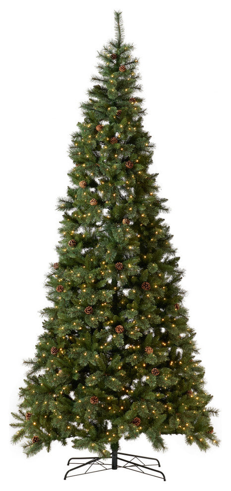 11ft. Prelit White Mountain Pine Artificial Christmas Tree