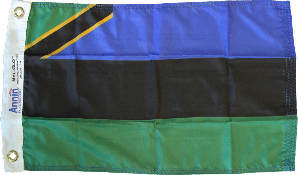 Zanzibar, 12"x18" Nylon Flag