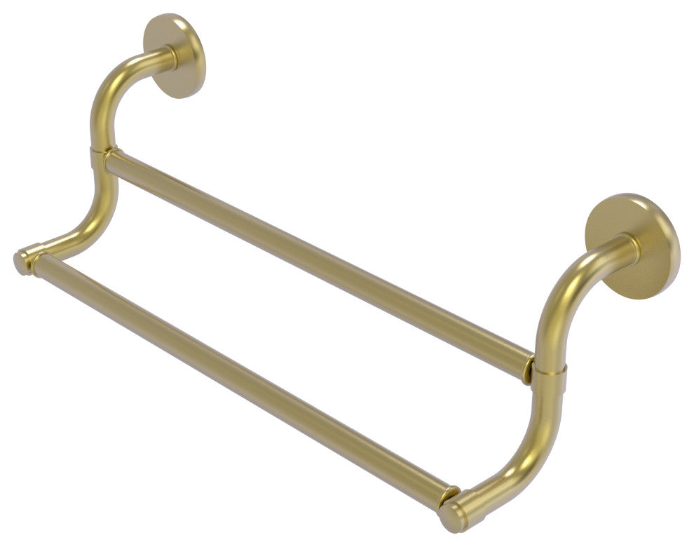 Remi 24" Double Towel Bar, Satin Brass