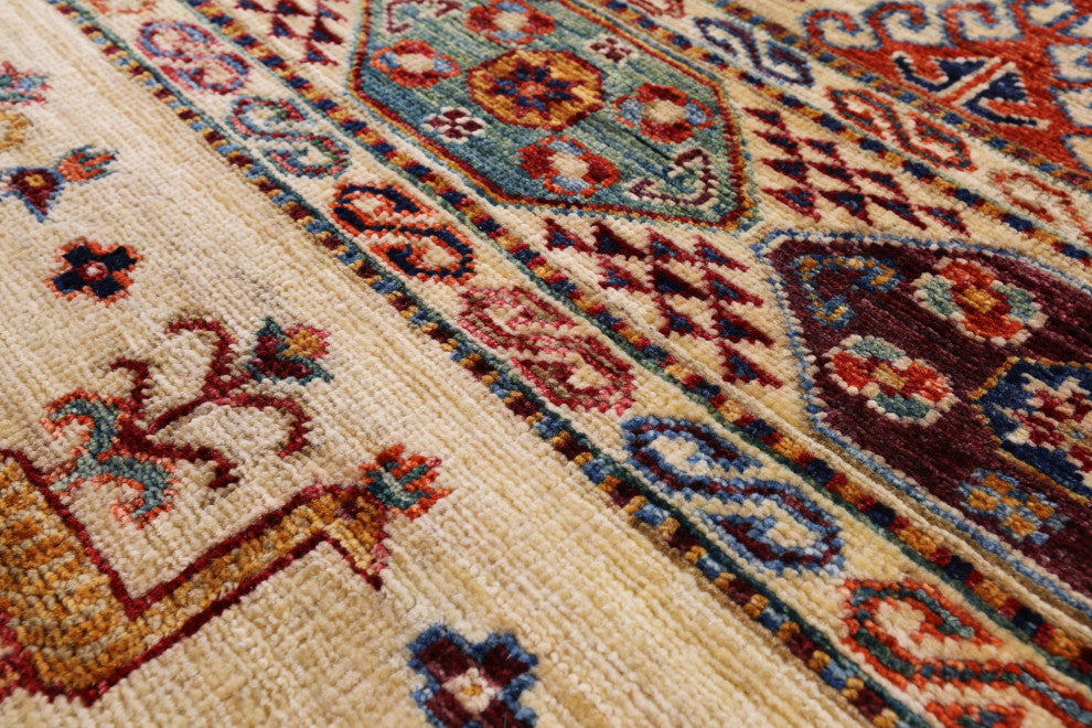 2' 8" X 12' 10" Persian Gabbeh Tribal Hand Knotted Wool Runner Rug Q10828