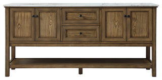 Home Living 22" Transitional Driftwood-Light Bathroom Vanity