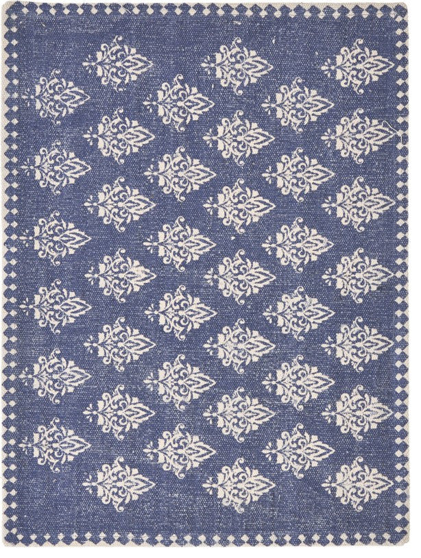 Blue Fairy-tale Motif Bordered Place Mat