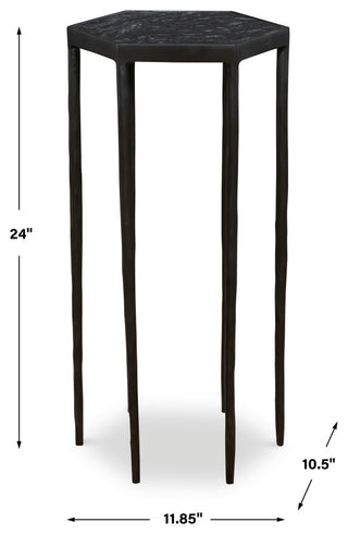 Aviary Hexagonal Accent Table