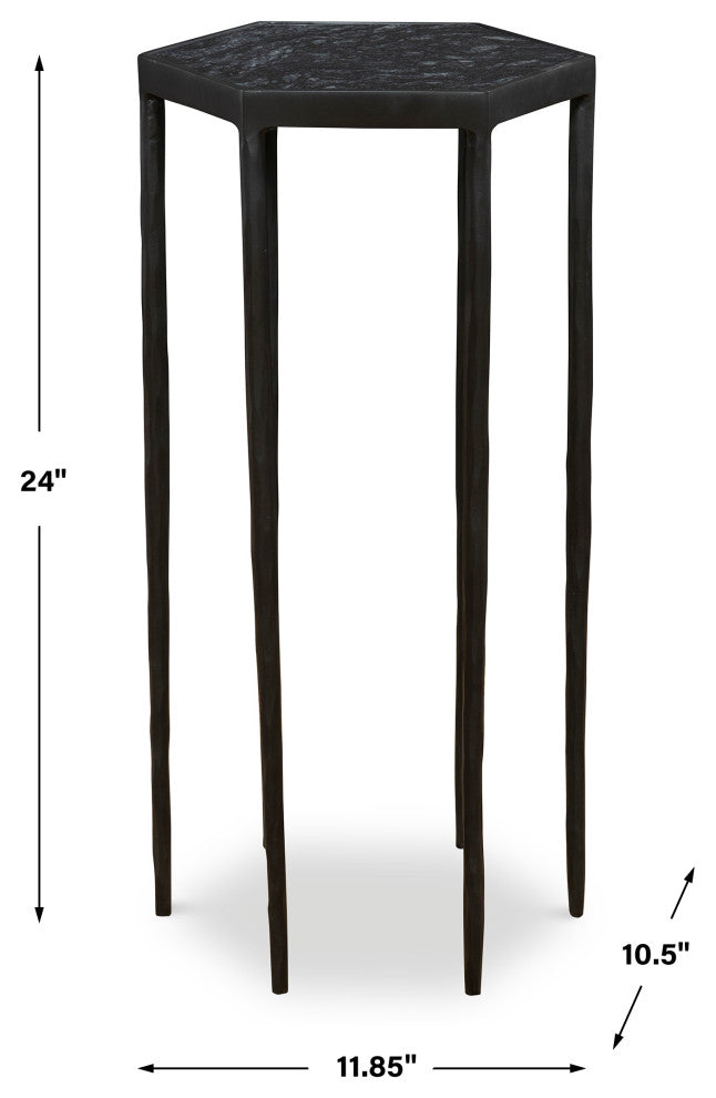 Aviary Hexagonal Accent Table