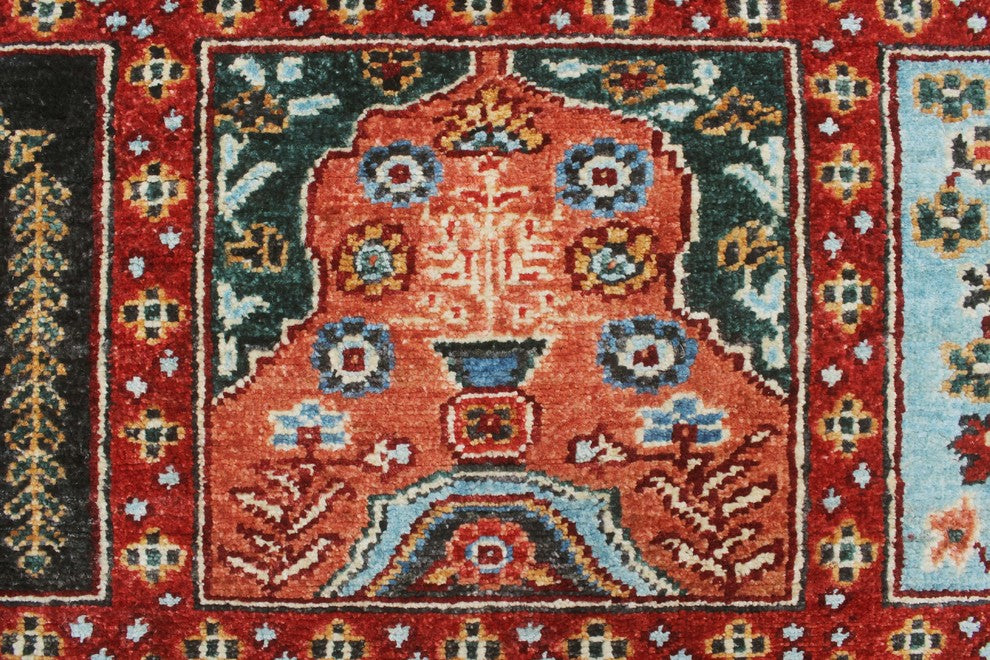 Aria Fine Chobi Henry Red Rug