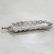 Handmade Decorative Aluminium Tray, Silver Color Coated