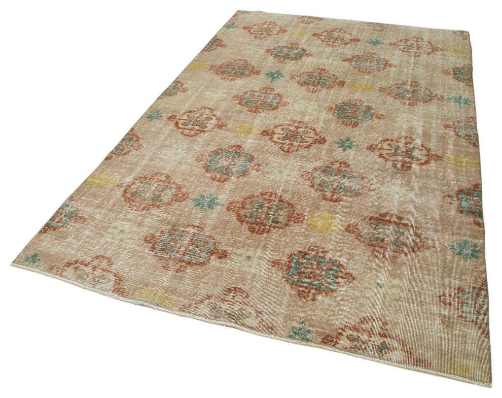 Rug N Carpet - Handwoven Oriental 5' 5'' x 8' 10'' Contemporary Area Rug