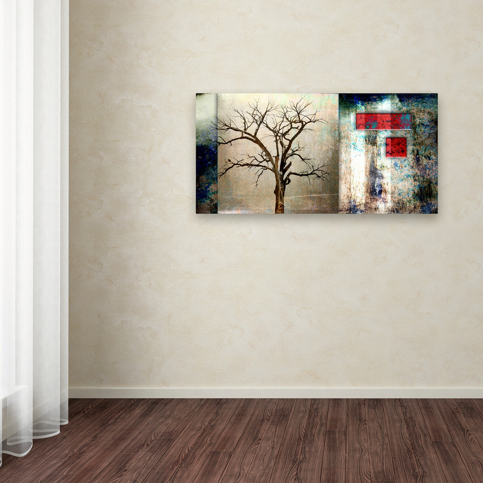 LightBoxJournal 'Cottonwood Tree Part 12' Canvas Art, 24" x 47"
