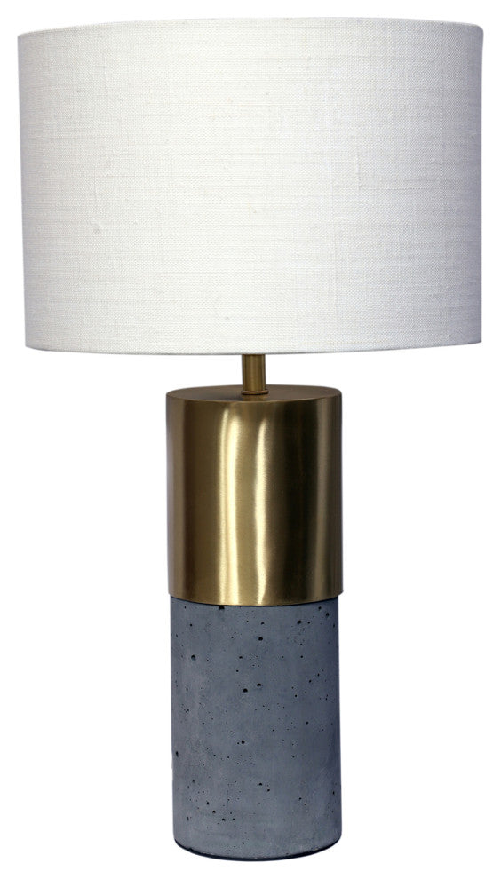 Contemporary Koko Lamp - Grey