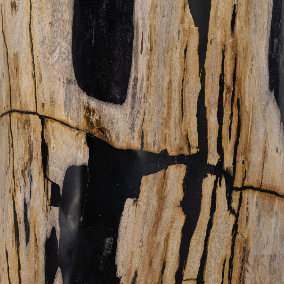 Kos End Table-Light Petrified Wood