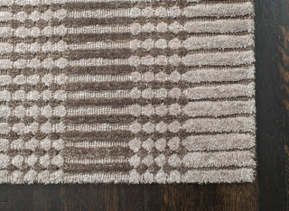 Helli Tufted Area Rug, Brown, 8'x10'