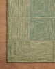 Chris Loves Julia x Loloi Francis Green / Natural 5'-0" x 7'-6" Area Rug