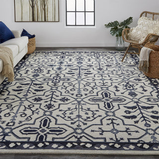 Weave & Wander Faris Charcoal 9'x12' Hand Tufted Area Rug