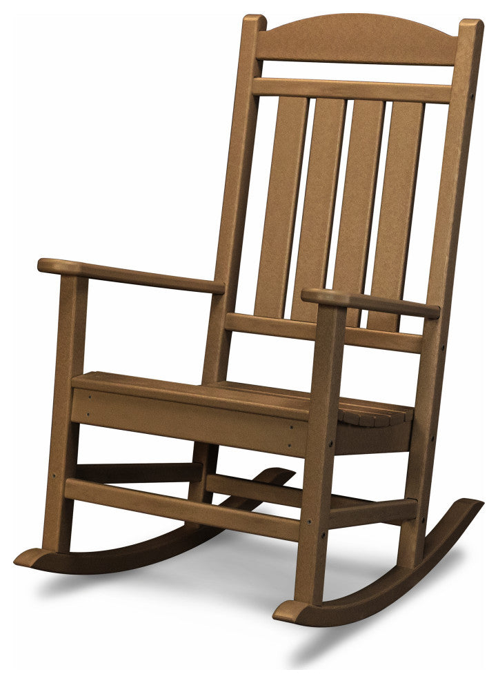 Polywood Presidential Rocking Chair, Teak