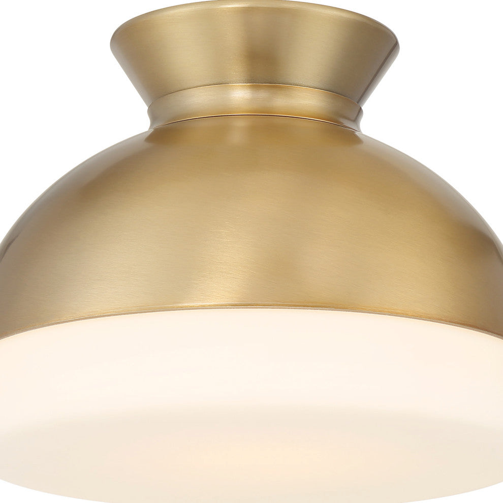 Crystorama Lighting Group GID-4000 Gidget 10"W Semi-Flush Ceiling - Vibrant