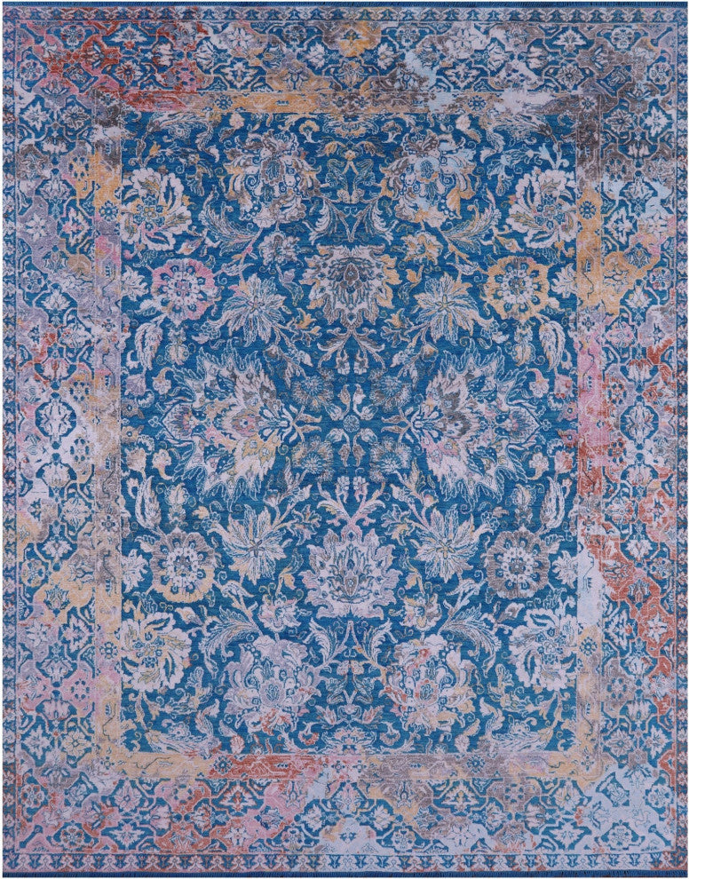Persian Hand Knotted Wool & Silk Rug 8' 0" X 10' 1" - Q14898