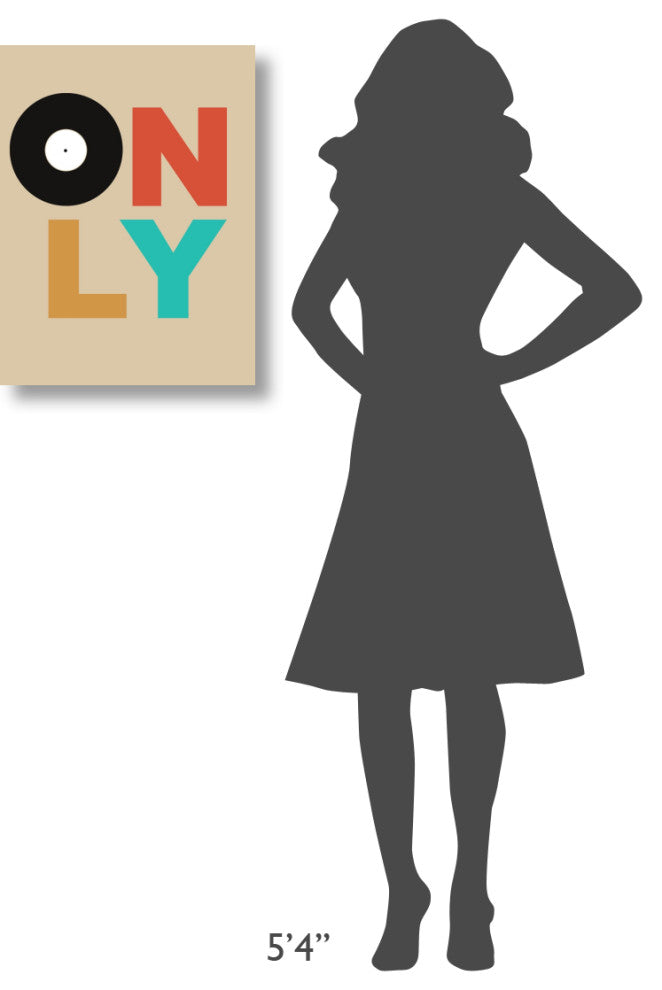 "Only Vinyl Poster 1" Fine Art Print