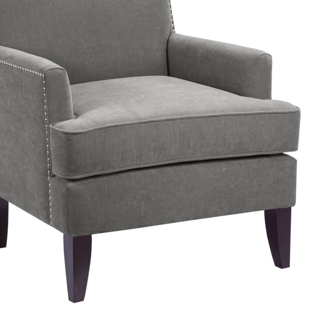 Madison Park Colton Track Arm Club Chair, Gray